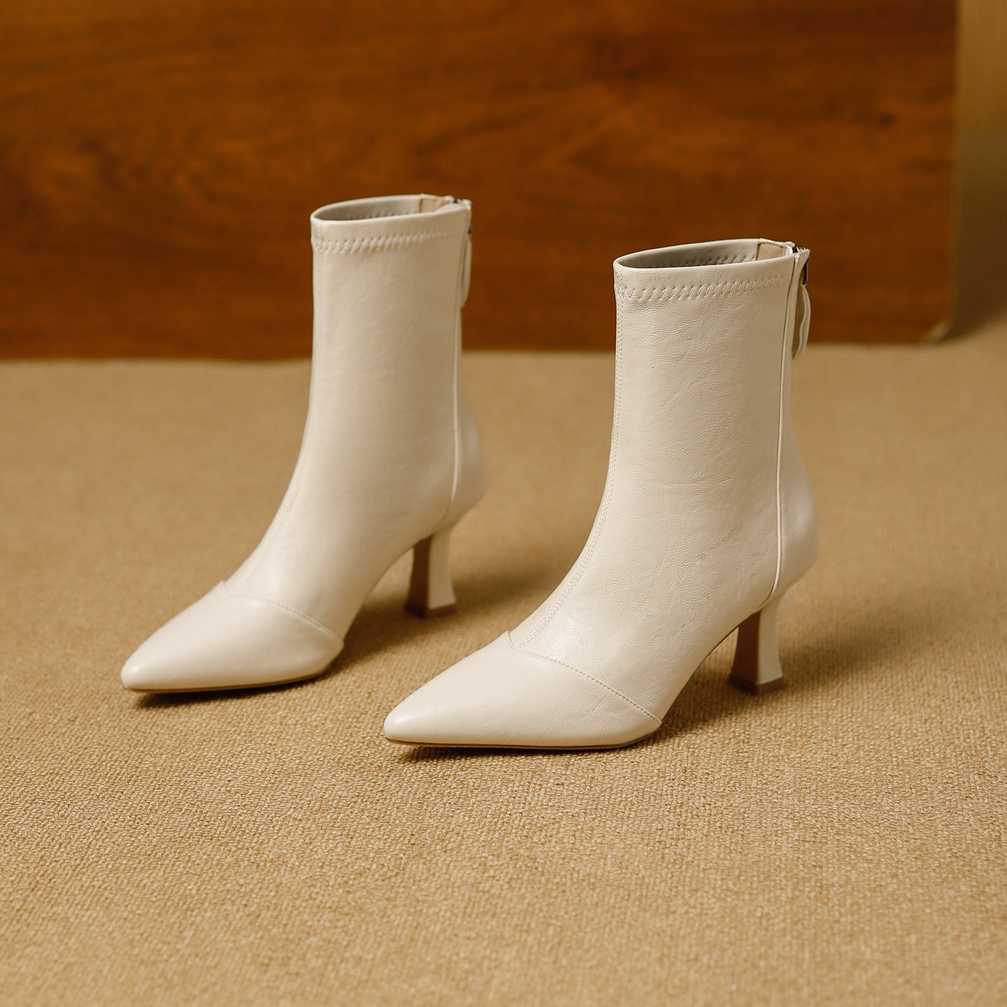 Anna-Berg | Leather Ankle Boots