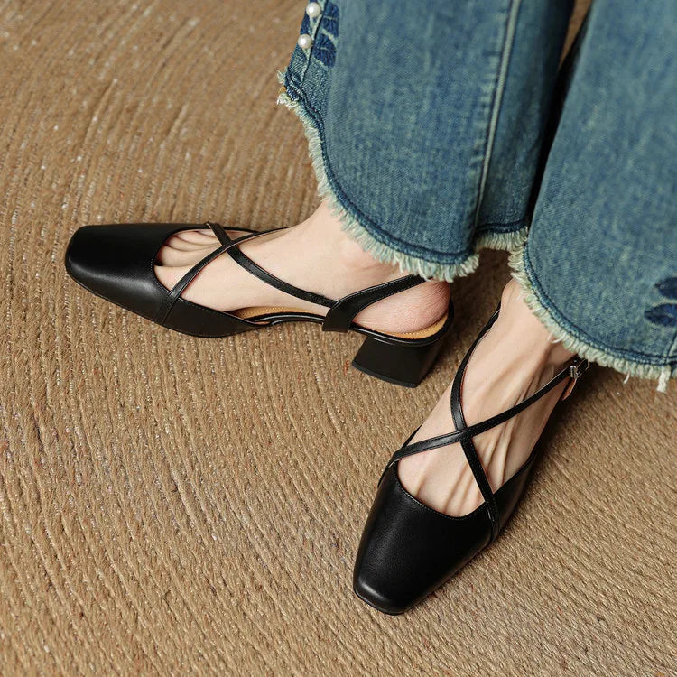 Anna-Berg | Genuine Leather Heels