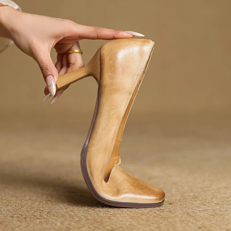 Anna-Berg | Genuine Leather Heels