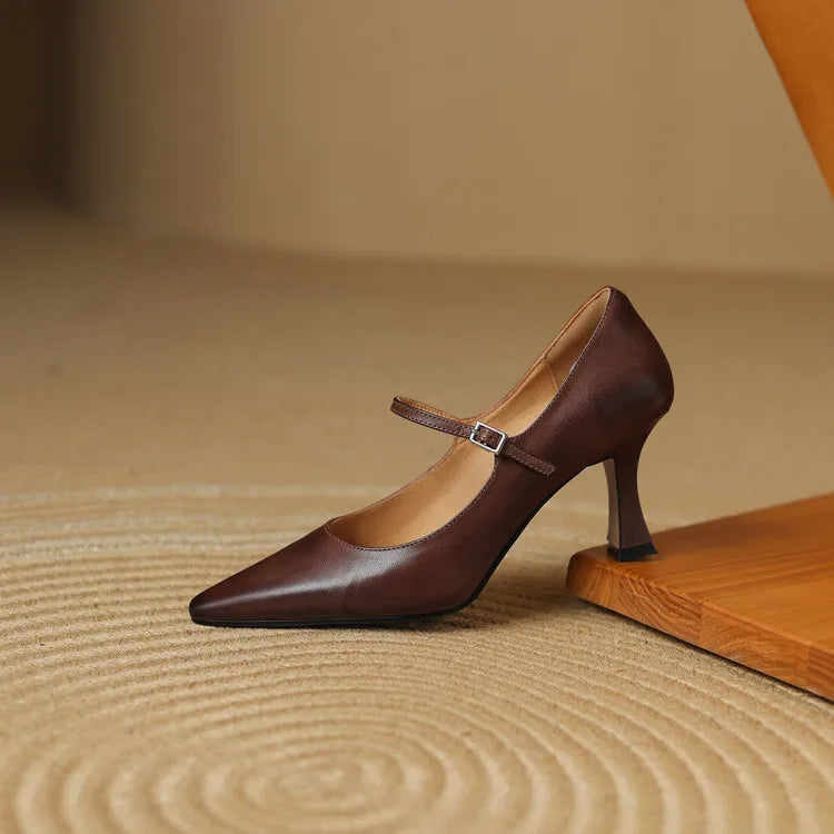 Anna-Berg | Genuine Leather Heels