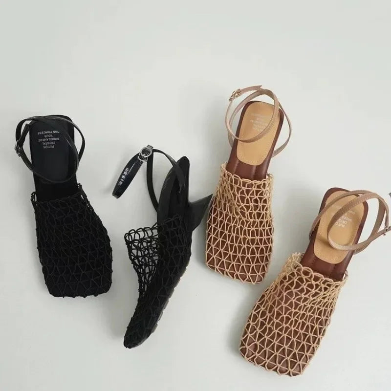 Anna-Berg | Heels, Mesh Weave