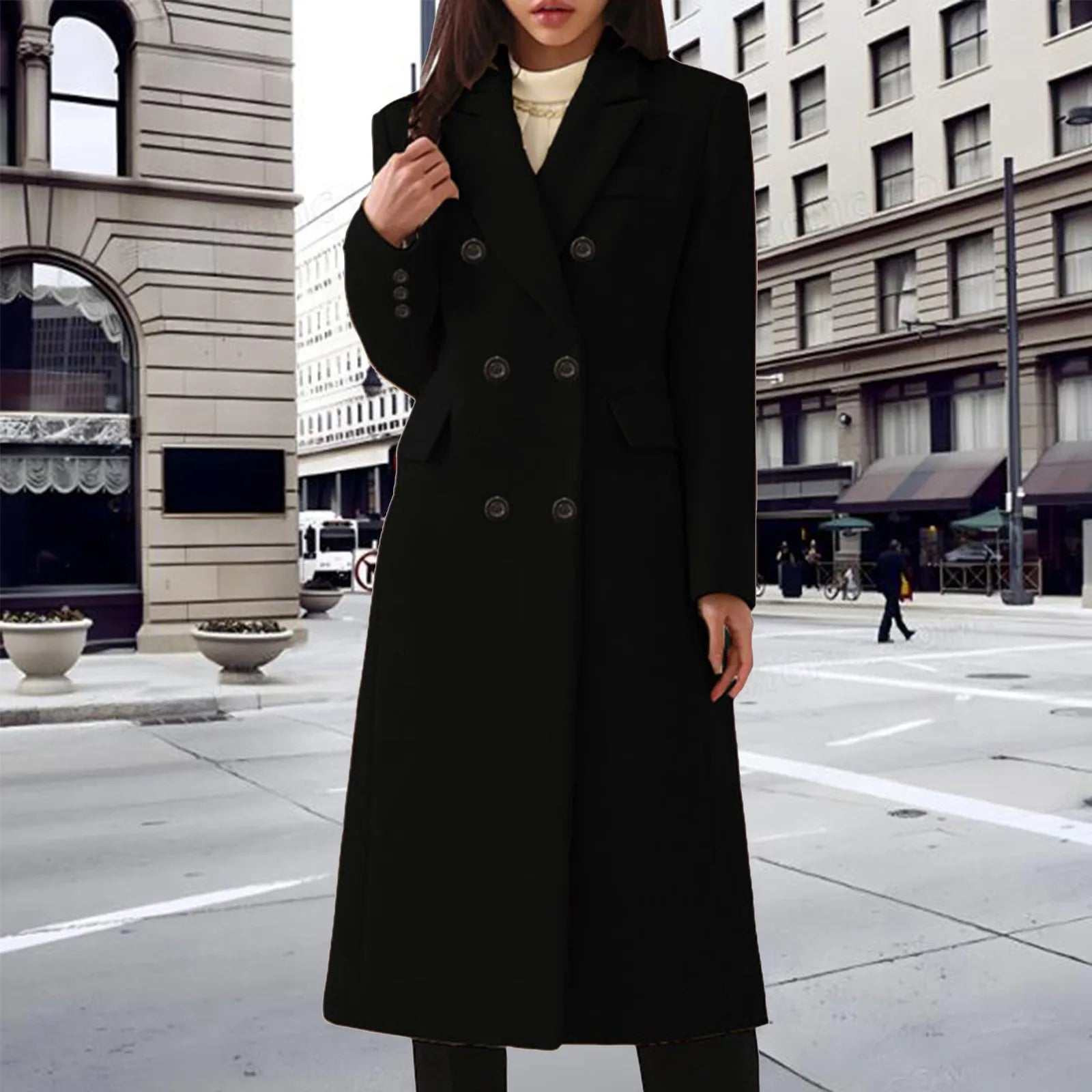Anna-Berg | Turn-Down Collar Jacket