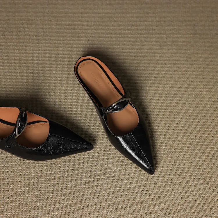 Anna-Berg | Genuine Leather Mules