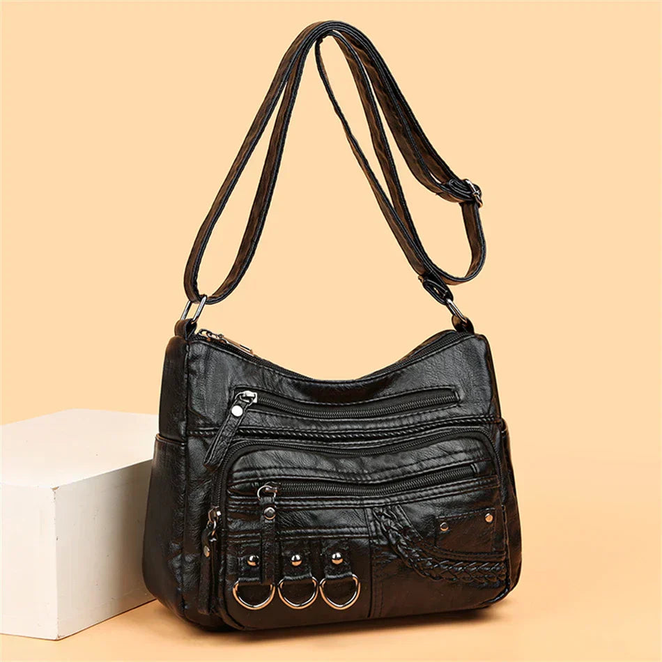 Anna-Berg | Multi-Layer Crossbody Bag