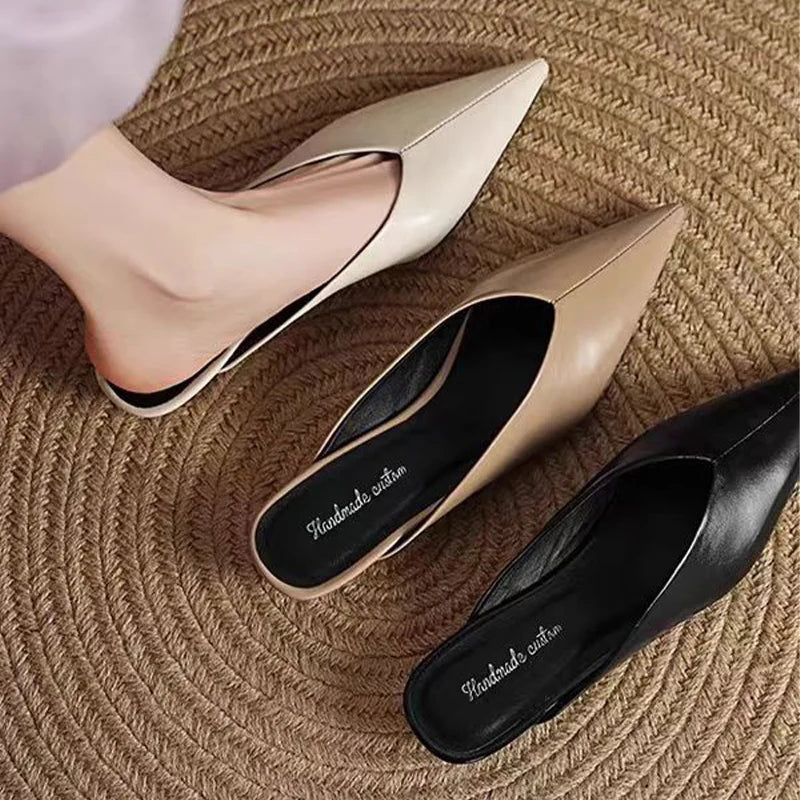Anna-Berg | Leather Mules