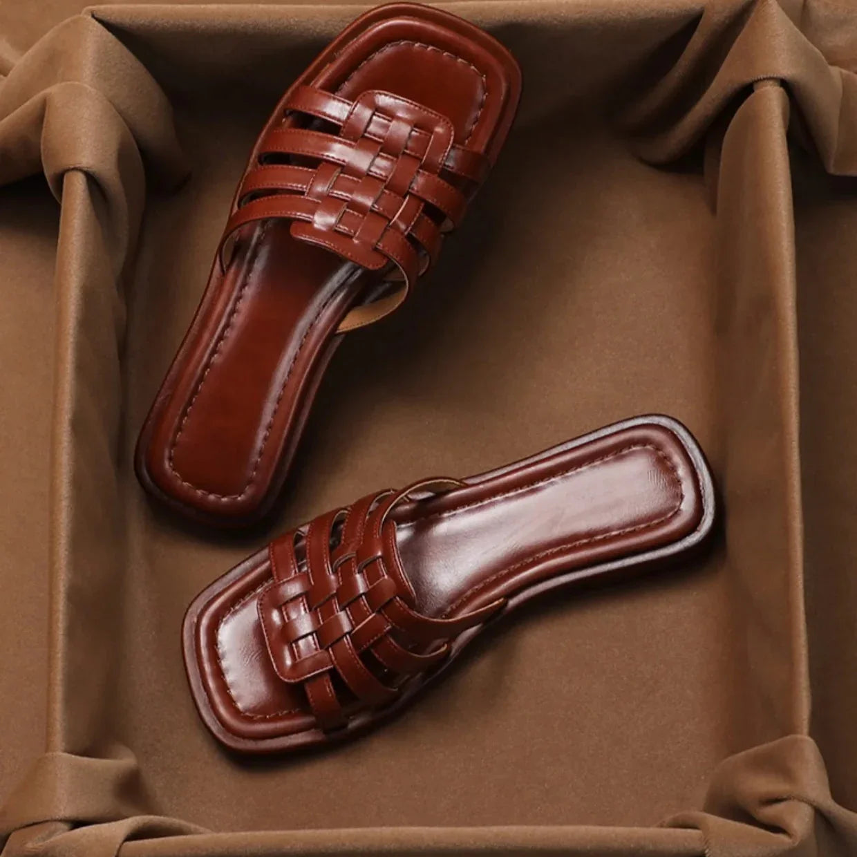 Anna-Berg | Leather Flats