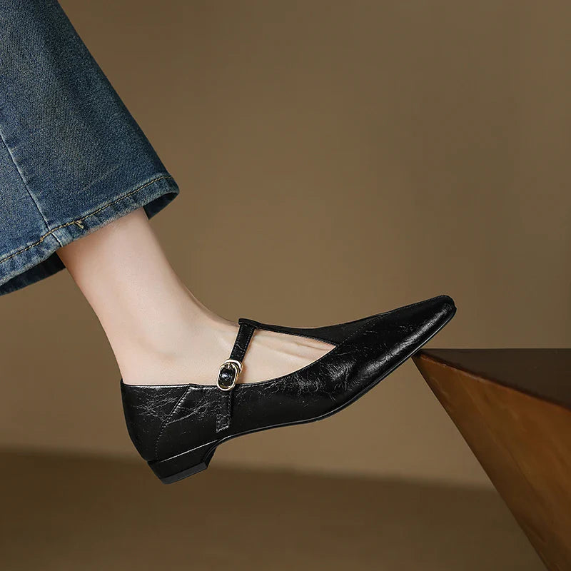 Anna-Berg | Leather Heels