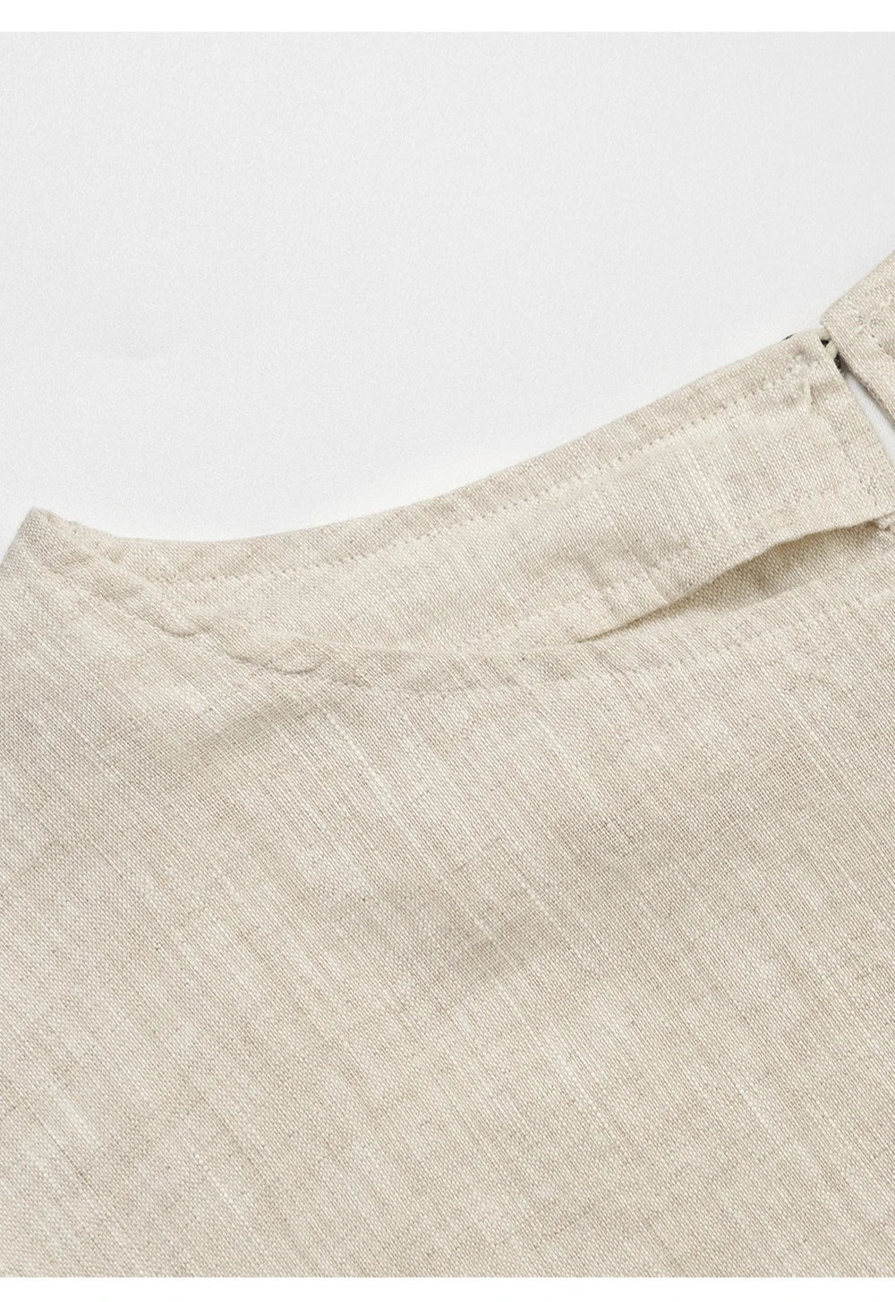 Anna-Berg | Flared-Sleeve Linen Pullover