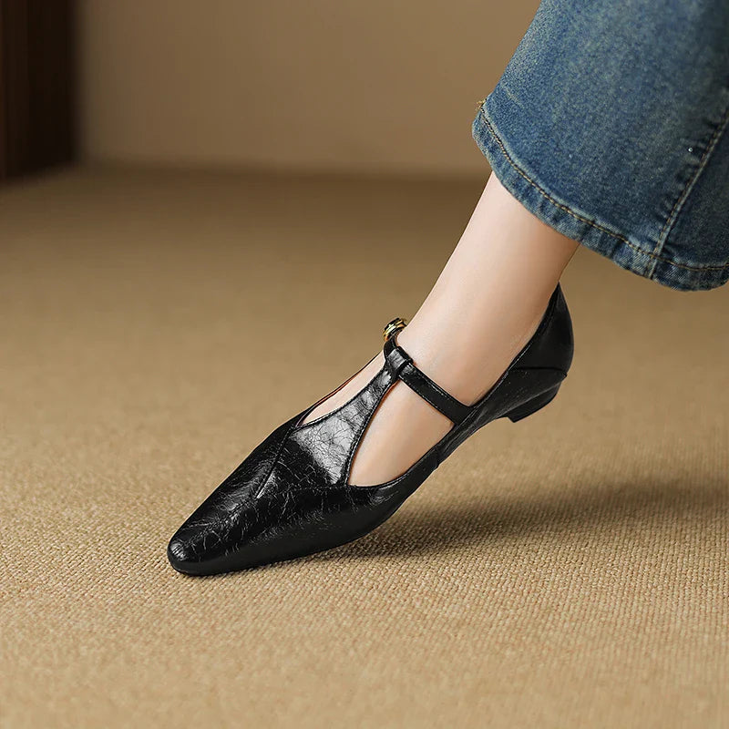 Anna-Berg | Genuine Leather Flats