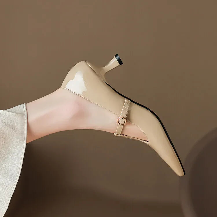 Anna-Berg | Leather Heels