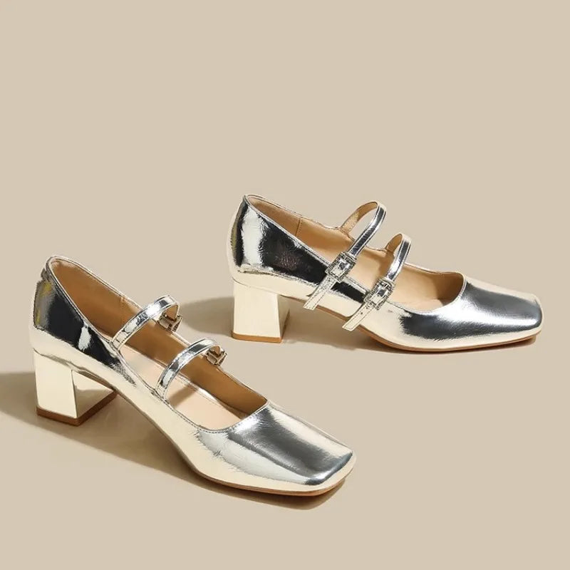 Anna-Berg | Heels in Leather with Pointed Toe