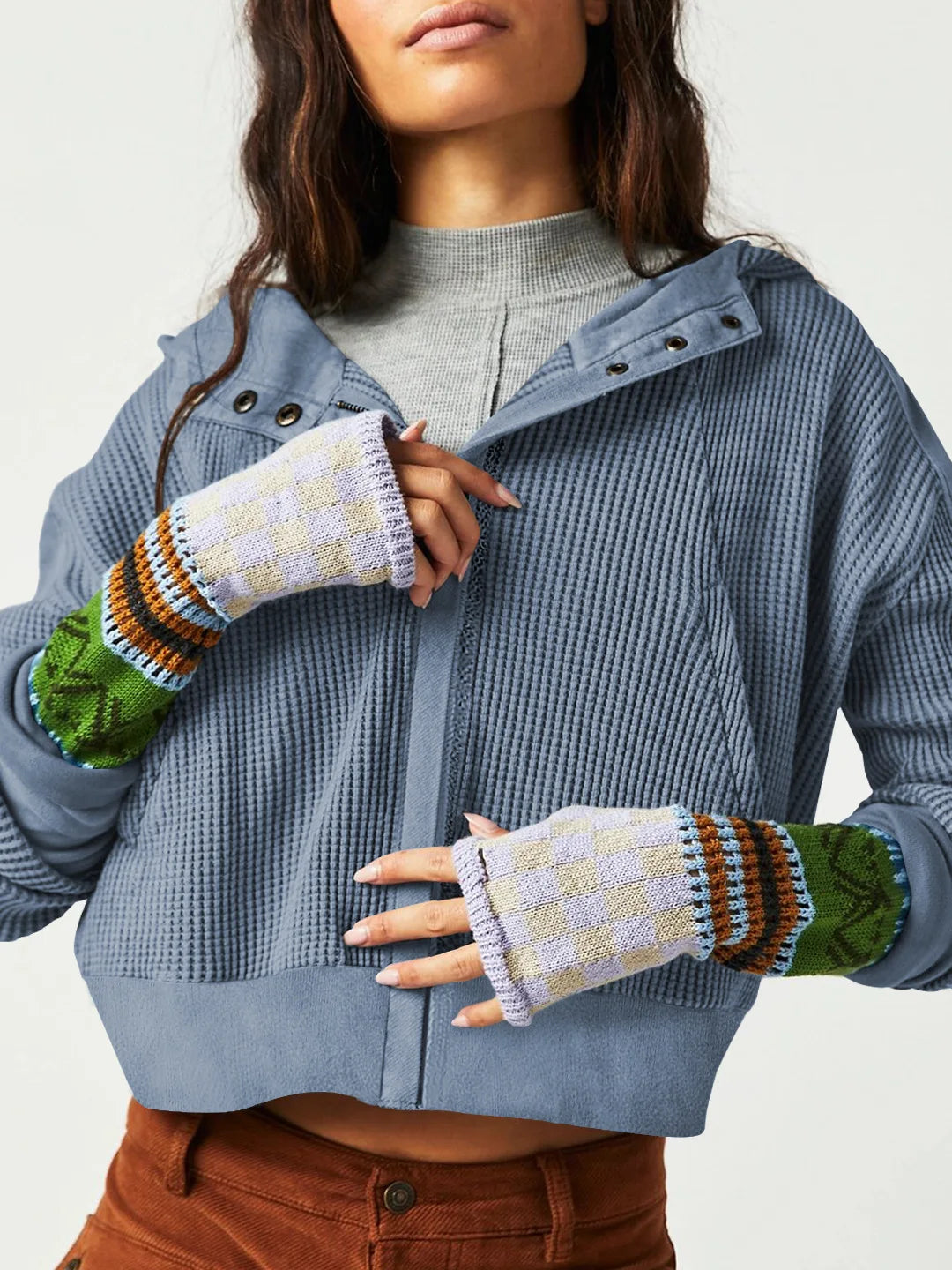 Anna-Berg | Hoodie, Waffle
