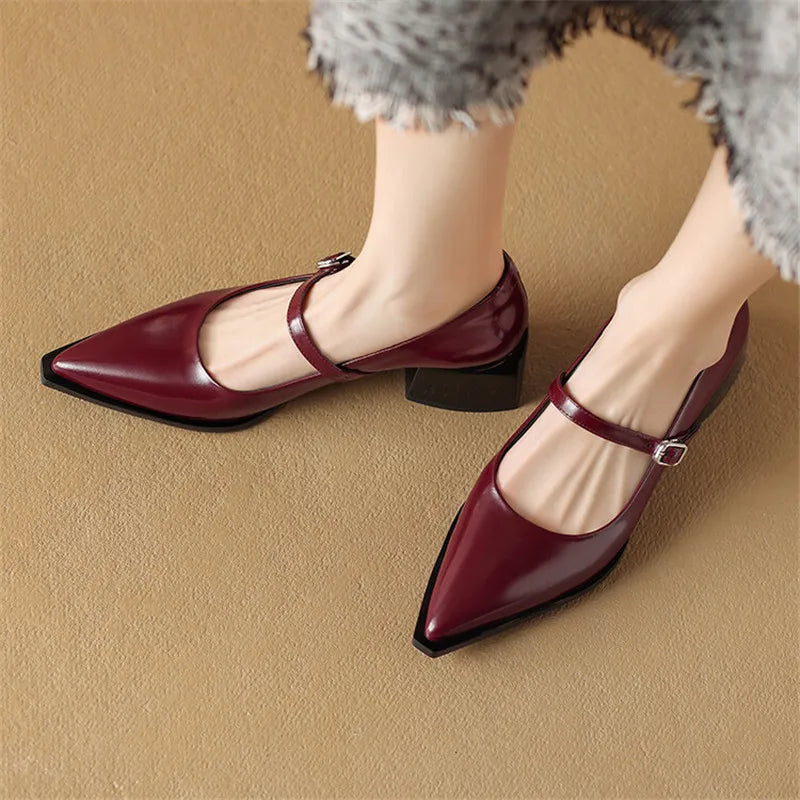 Anna-Berg | Genuine Leather Heels