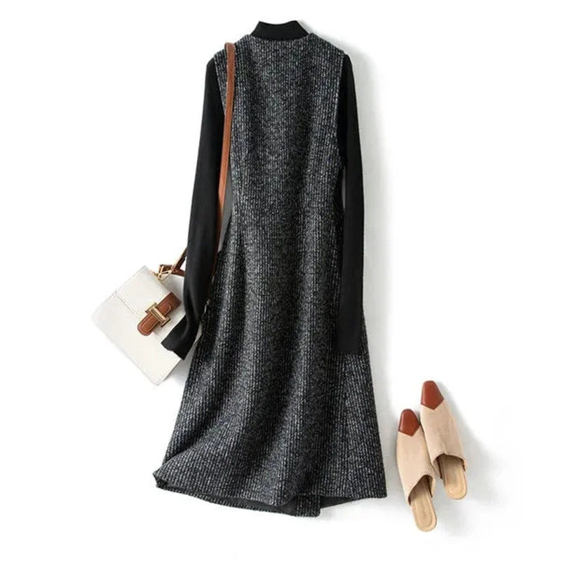 Anna-Berg | Textured Wrap Vest
