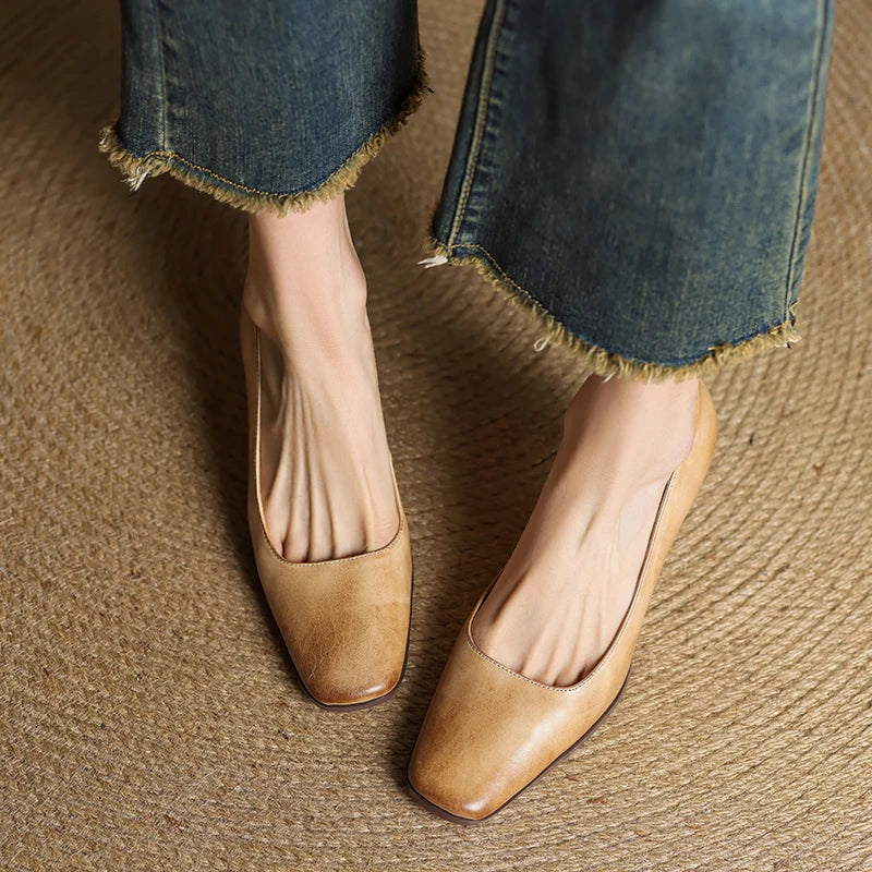 Anna-Berg | Genuine Leather Heels