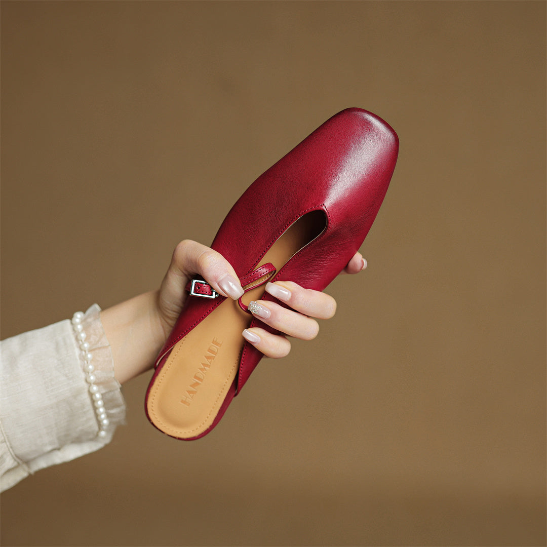 Anna-Berg | Genuine Leather Mules