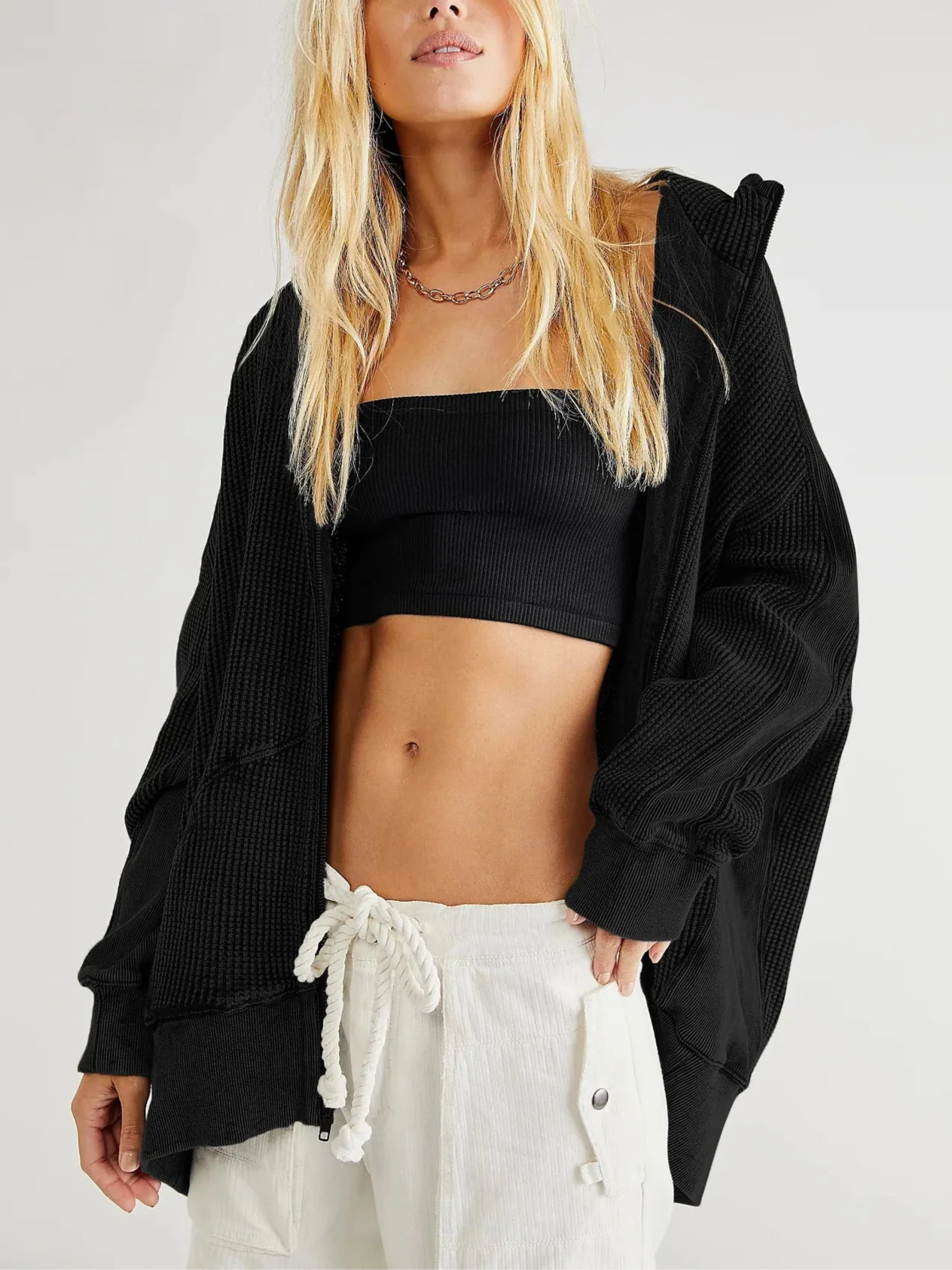 Anna-Berg | Knit Hoodie