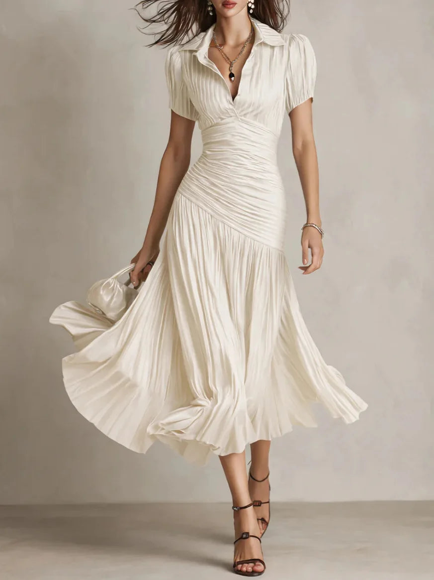 Anna-Berg | Zaffira Pleated Dress