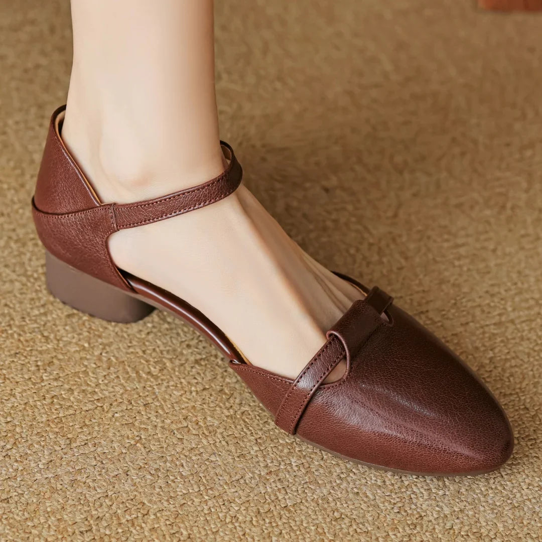 Anna-Berg | Genuine Leather Heels