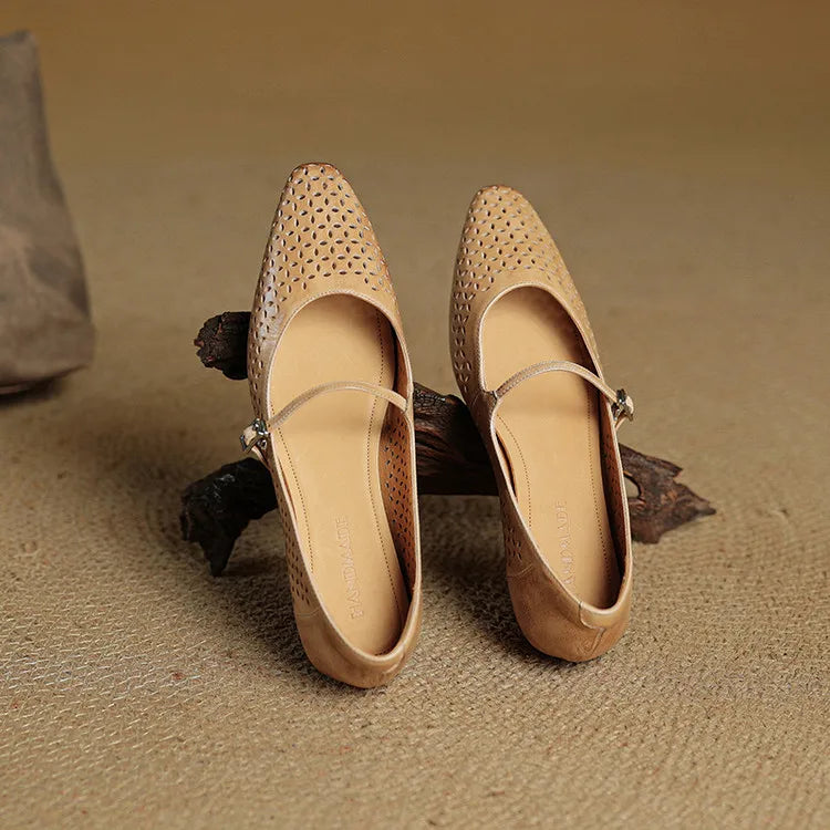 Anna-Berg | Genuine Leather Flats