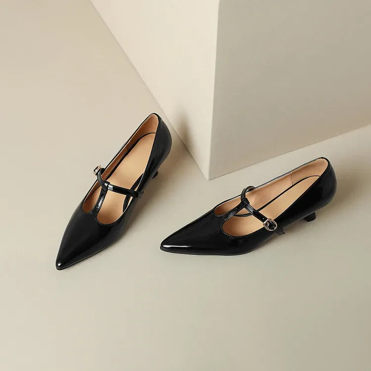 Anna-Berg | Leather Heels