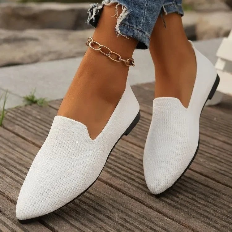 Anna-Berg | Elegant Pointed Toe Flats