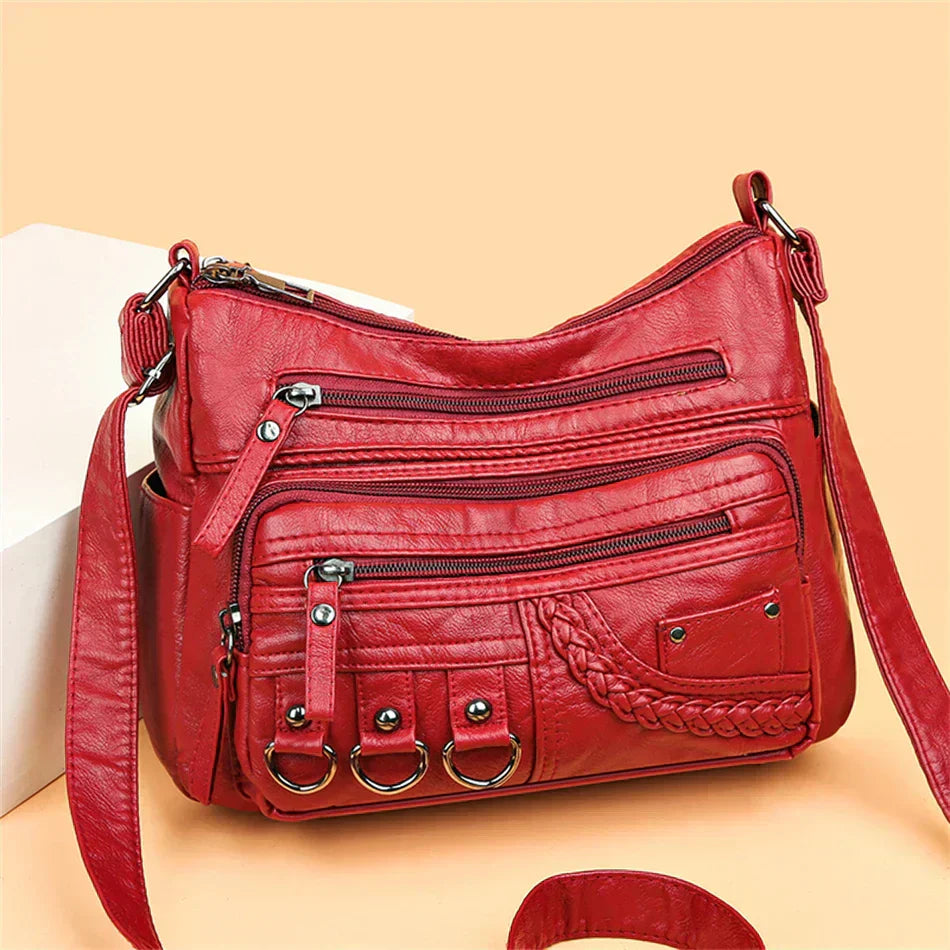 Anna-Berg | Multi-Layer Crossbody Bag