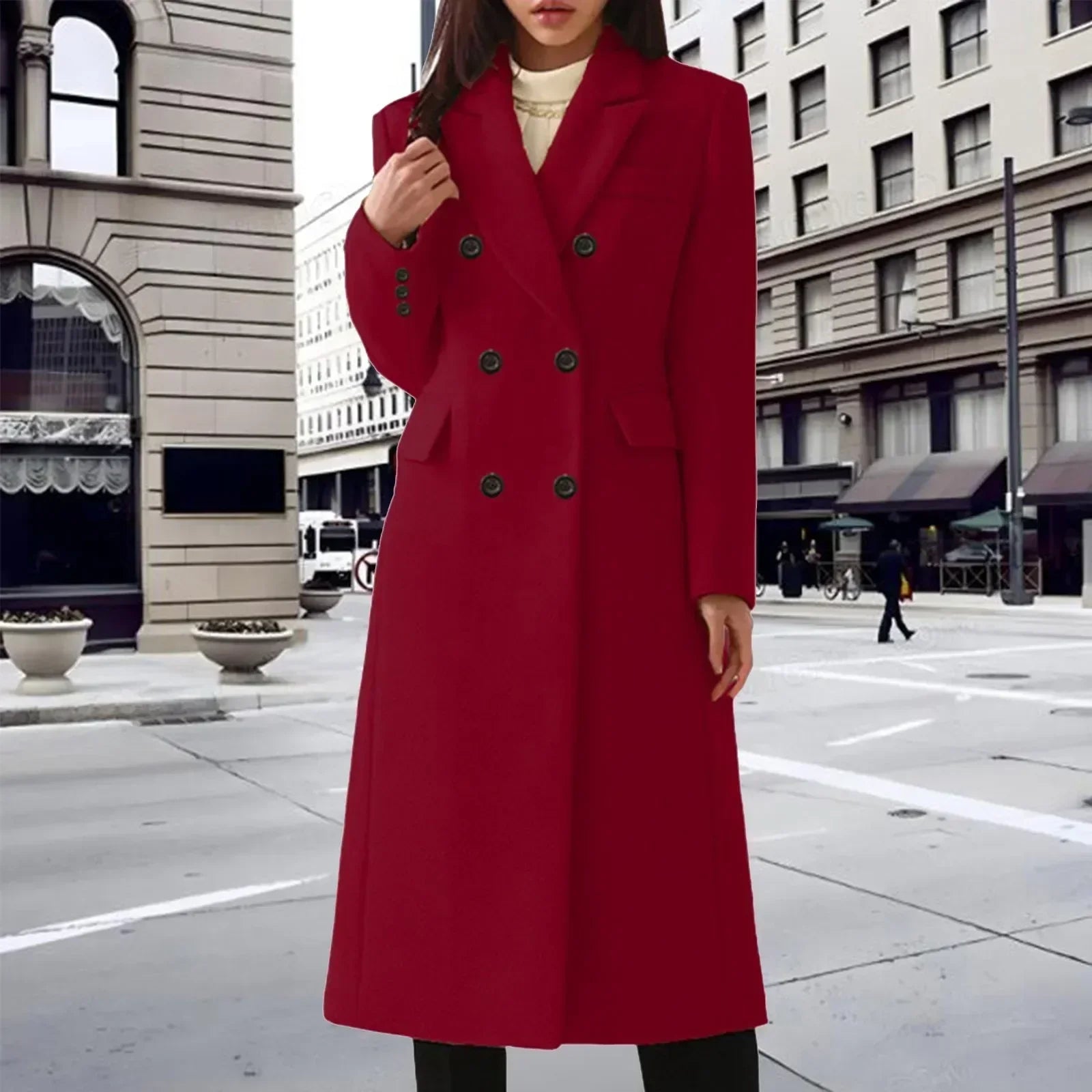 Anna-Berg | Turn-Down Collar Jacket