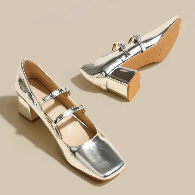 Anna-Berg | Heels in Leather with Pointed Toe