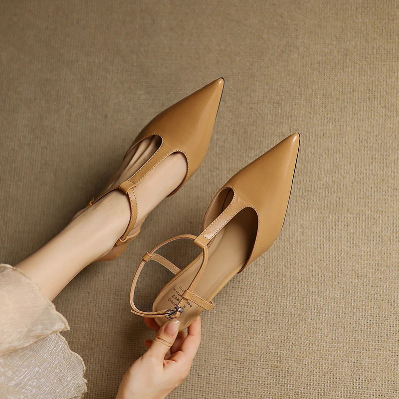 Anna-Berg | Genuine Leather Heels