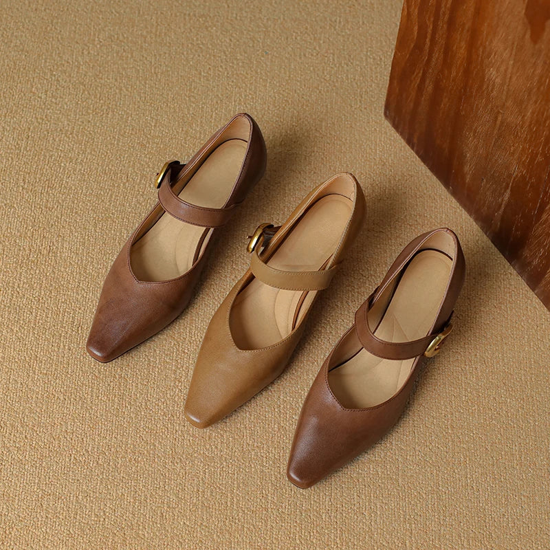 Anna-Berg | Genuine Leather Heels