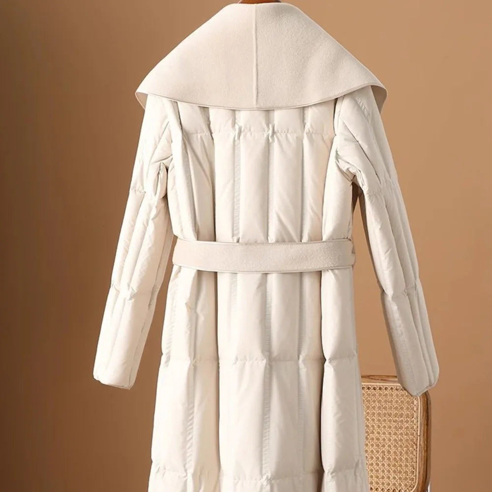 Anna-Berg | Down Coat, Wool Collar