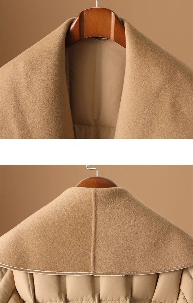 Anna-Berg | Down Coat, Wool Collar