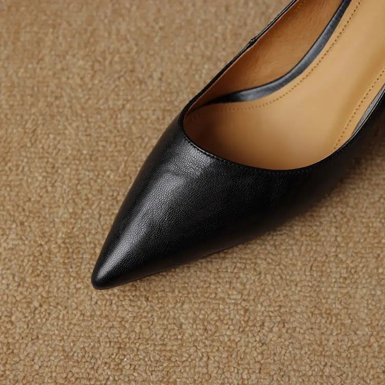 Anna-Berg | Genuine Leather Heels