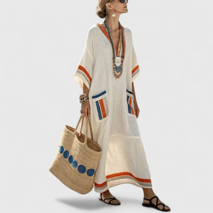 Anna-Berg | Elegant Bohemian Dress for Effortless Elegance