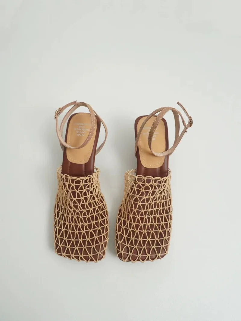 Anna-Berg | Heels, Mesh Weave