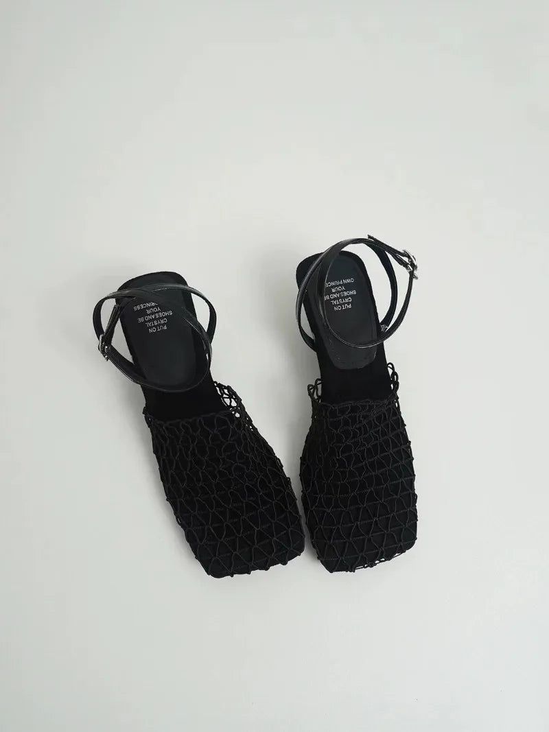Anna-Berg | Heels, Mesh Weave