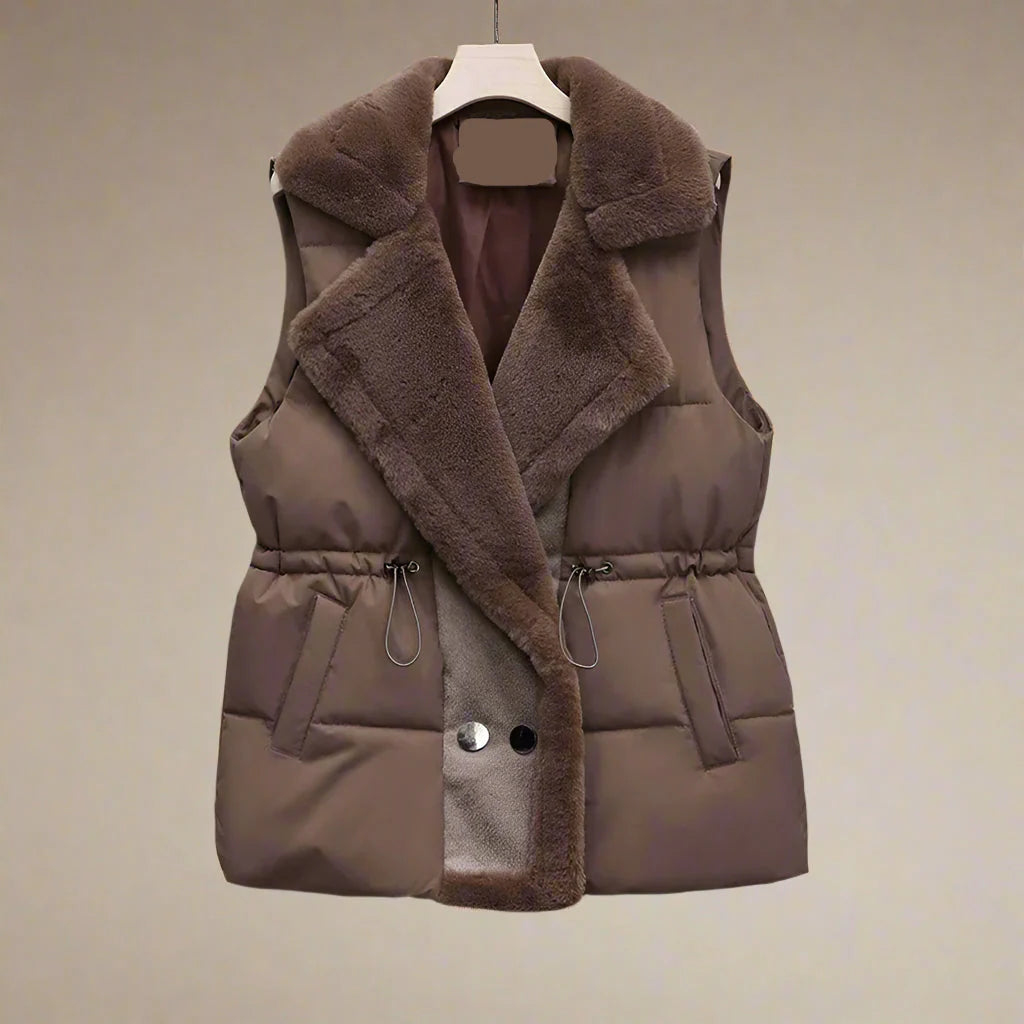 Anna-Berg | Winter Vest, Plush Material