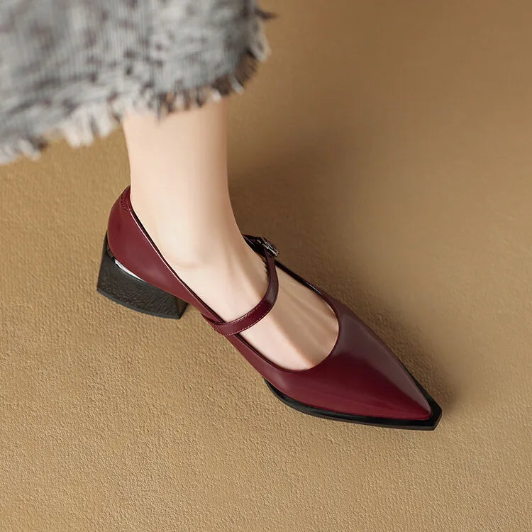 Anna-Berg | Genuine Leather Heels