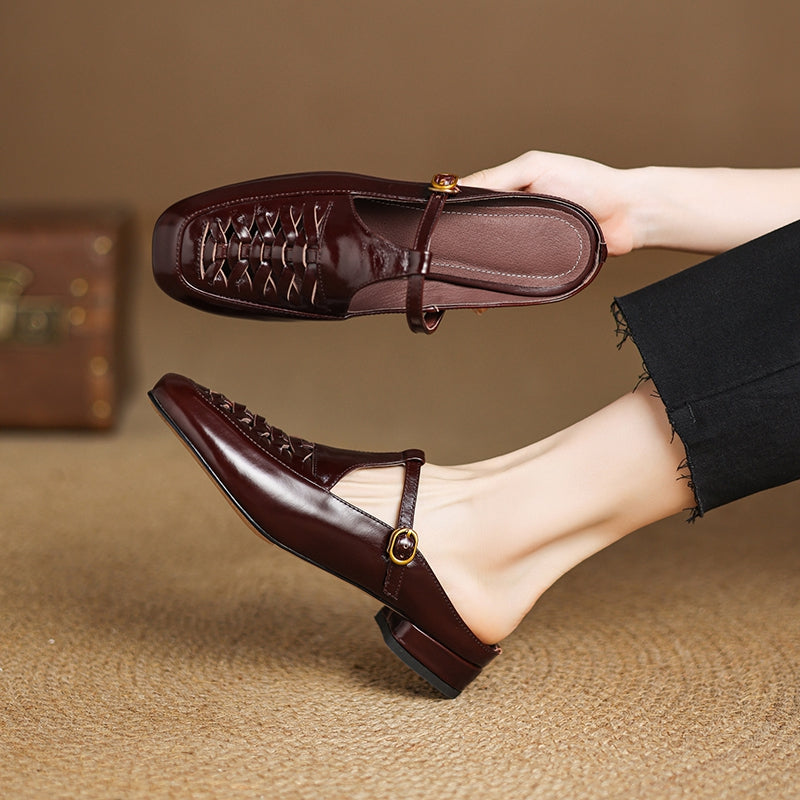 Anna-Berg | Genuine Leather Mules