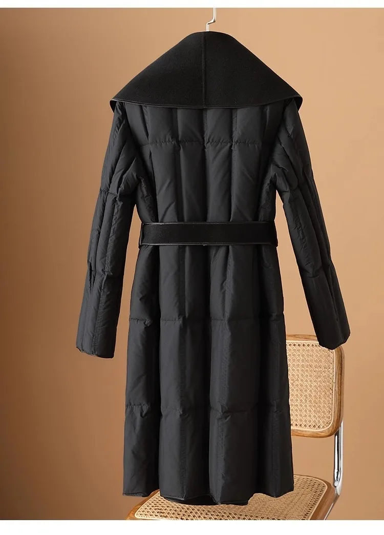 Anna-Berg | Down Coat, Wool Collar