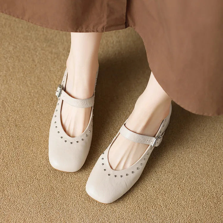 Anna-Berg | Genuine Leather Heels