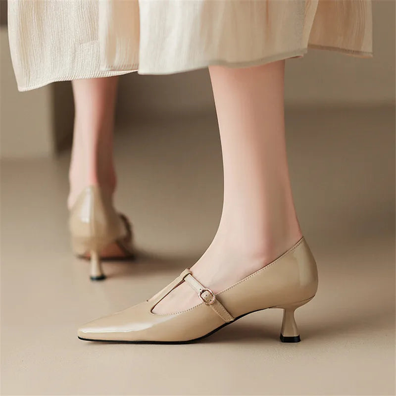 Anna-Berg | Leather Heels