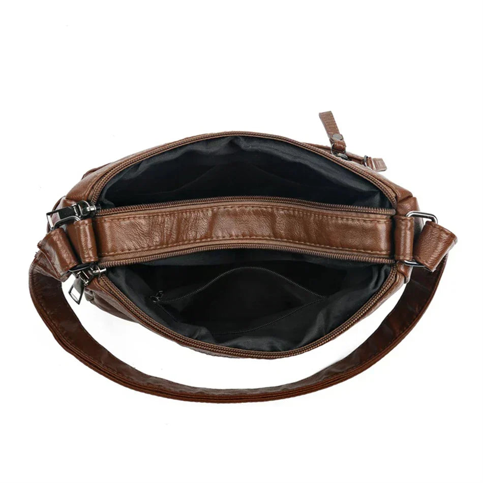 Anna-Berg | Multi-Layer Crossbody Bag