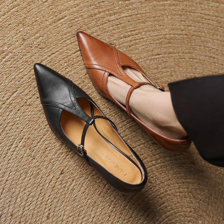 Anna-Berg | Genuine Leather Heels
