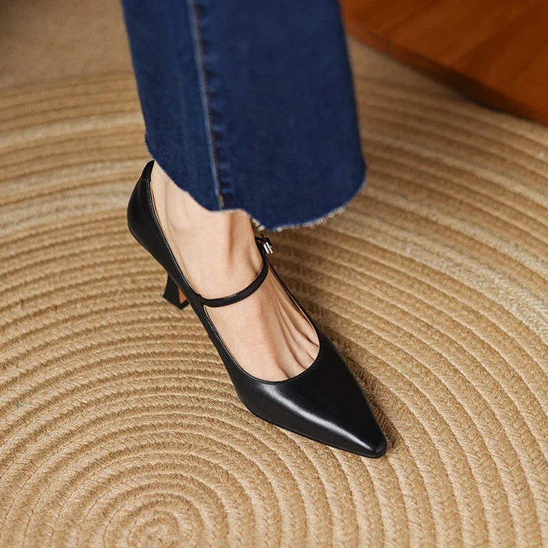 Anna-Berg | Genuine Leather Heels