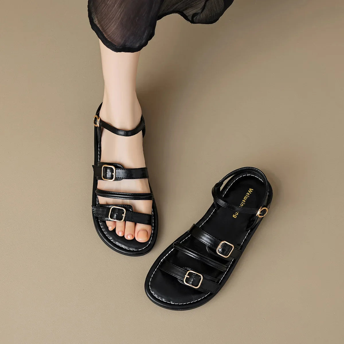 Anna-Berg | Leather Sandals