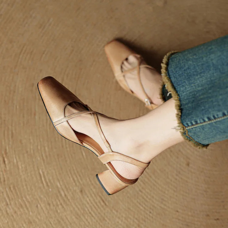 Anna-Berg | Genuine Leather Heels