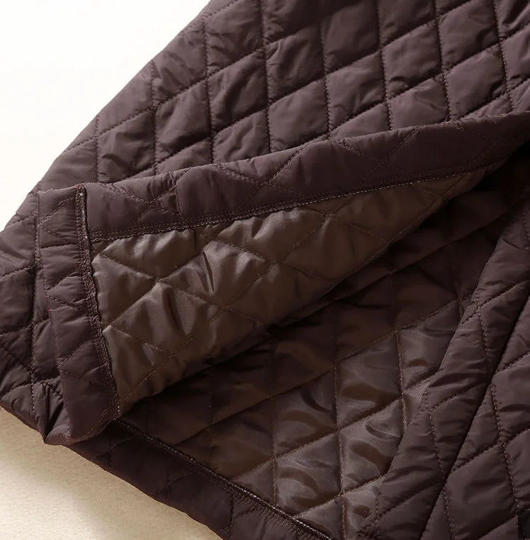 Anna-Berg | Quilted Long Coat