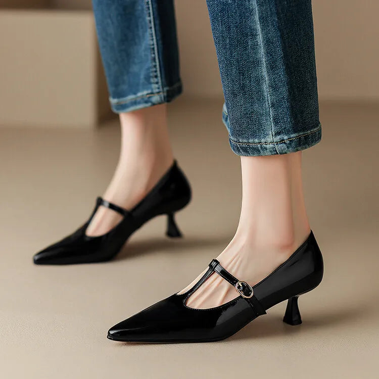 Anna-Berg | Leather Heels